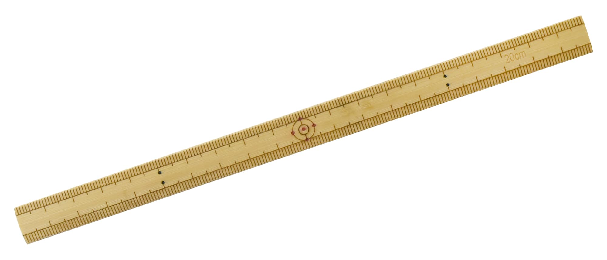 Amazon.co.jp: NASKA 裁縫 道具 竹 ものさし 竹尺 細 20cm TH20
